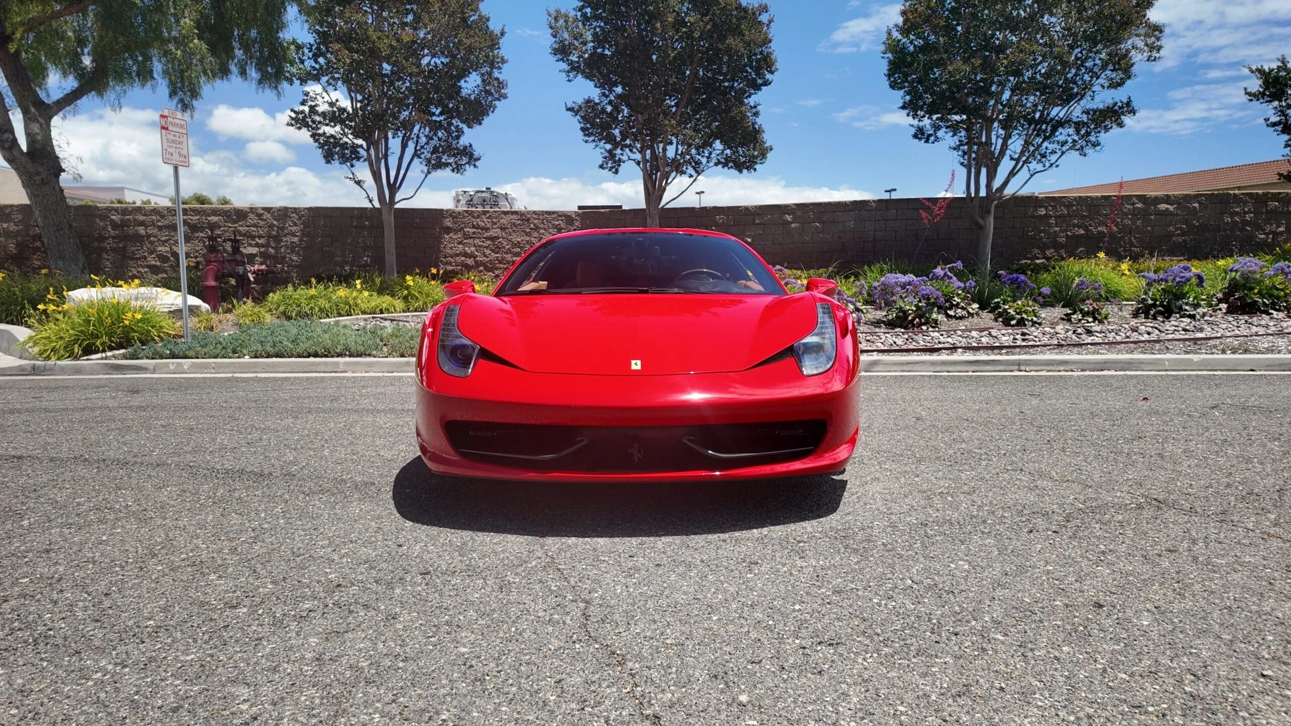 Ferrari 458 Italia detail relevant to miami date-night exotic car rentals on RENT MIAMI LUXURY