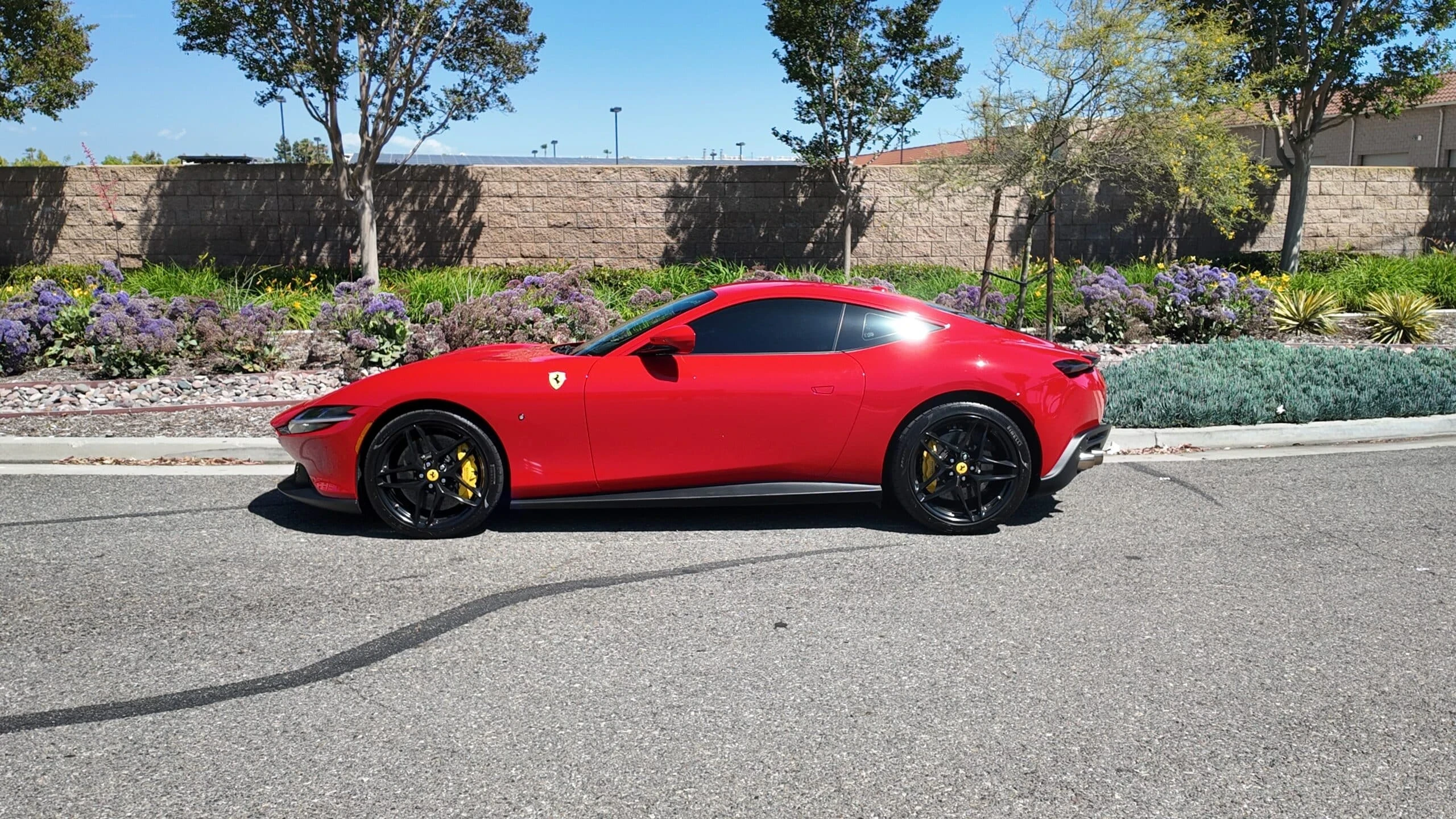 Ferrari Roma for one-way miami car delivery requests — weekly and monthly luxury car rental Miami — RENT MIAMI LUXURY guide