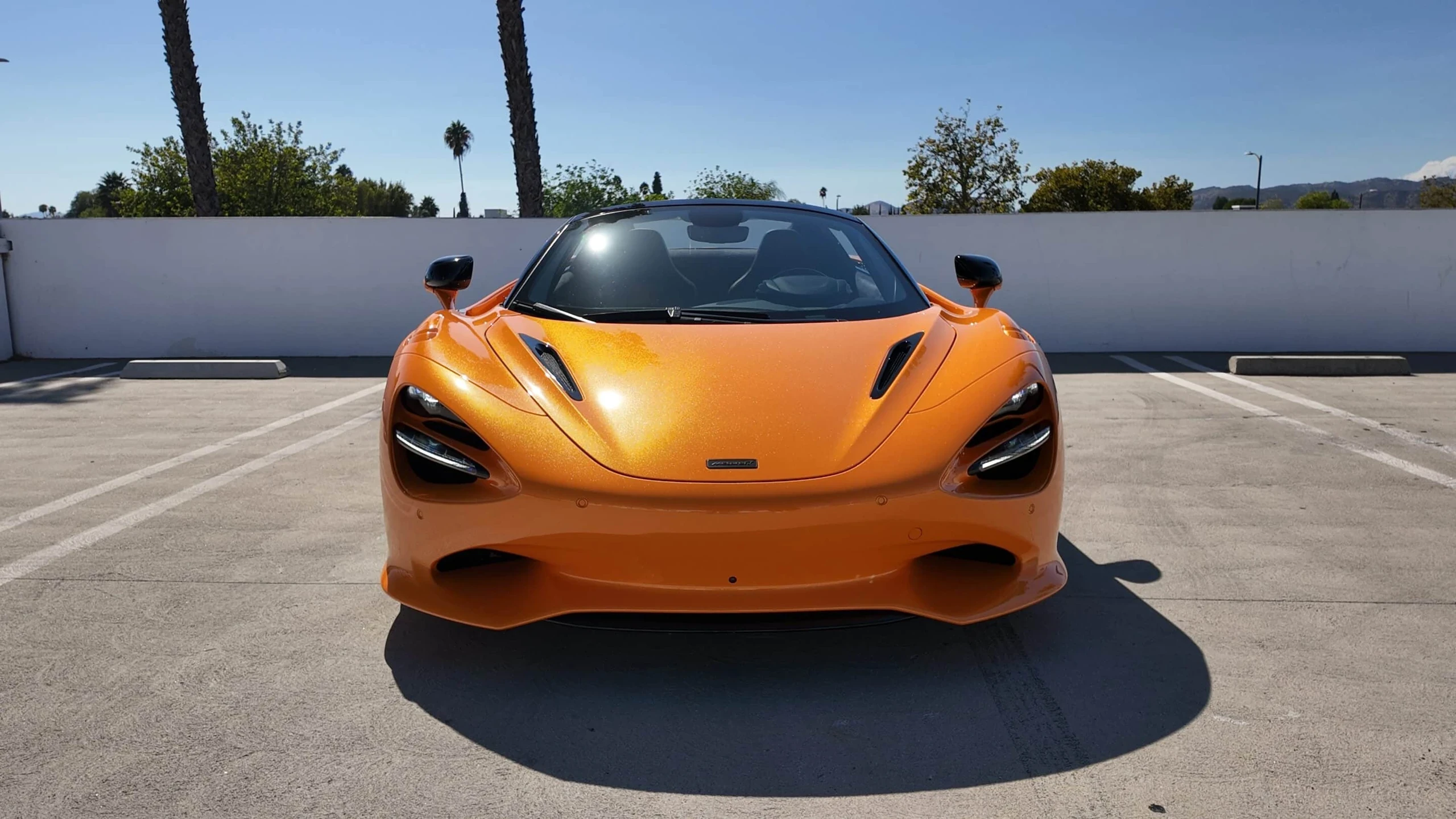McLaren 750S Spider detail relevant to miami swim week exotic car rentals on RENT MIAMI LUXURY